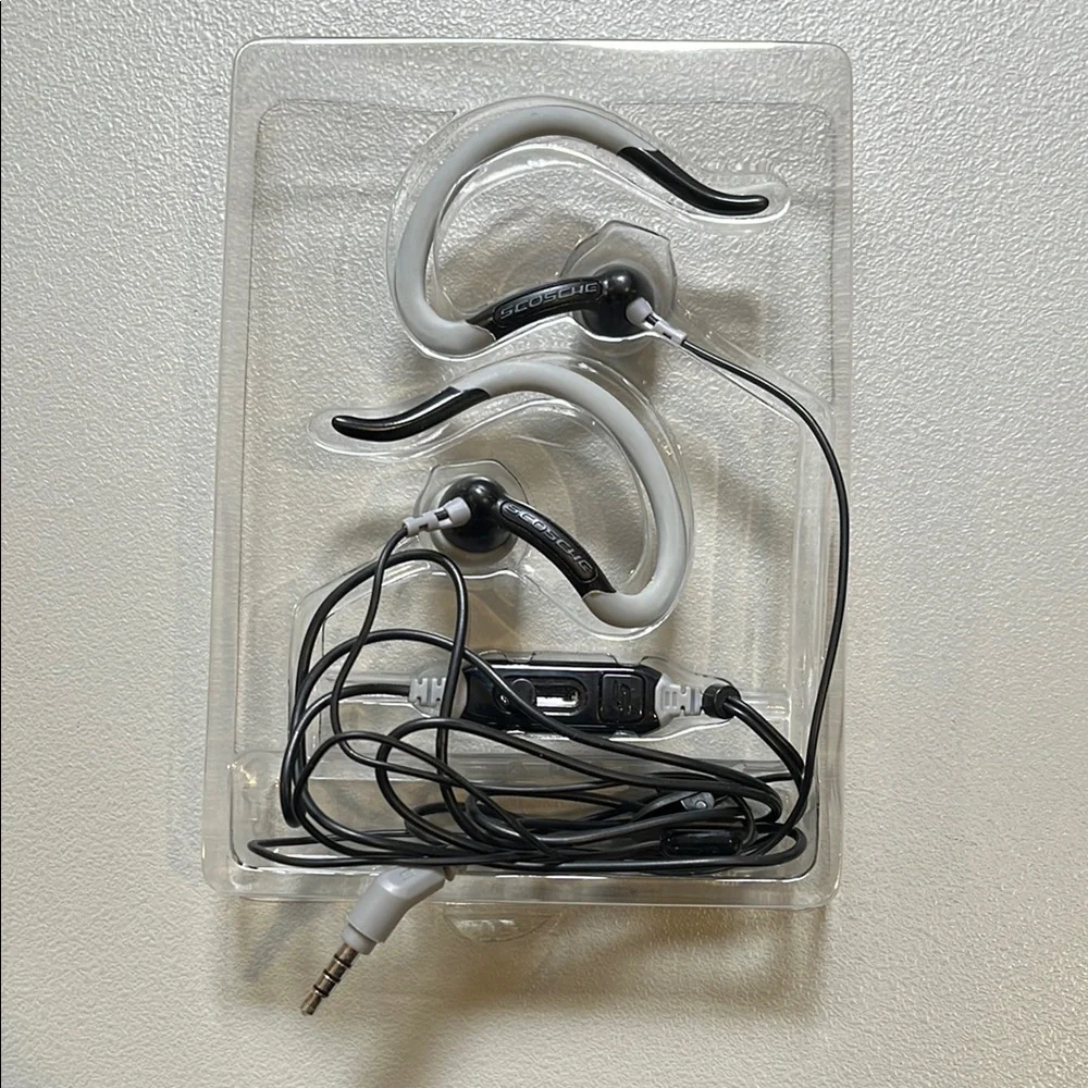 Scosche Black/Gray Sport Earclips with SlideLine Universal Control